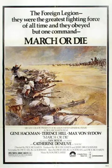 Poster to the movie "March or Die" #1095122