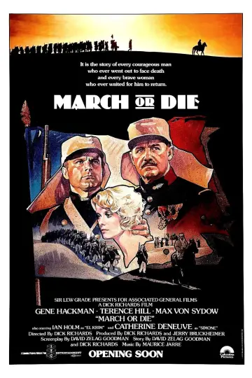 Poster to the movie "March or Die" #1095123