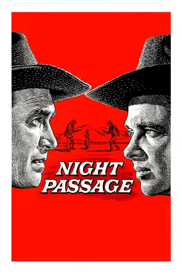 Poster to the movie "Night Passage" #1092659