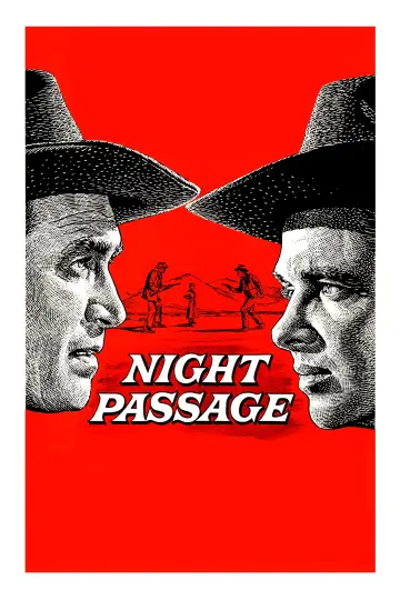 Poster to the movie "Night Passage" #1092660