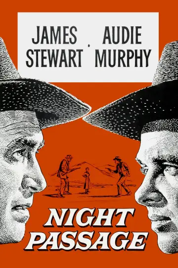 Poster to the movie "Night Passage" #1092661