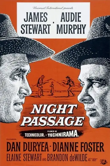 Poster to the movie "Night Passage" #1092666