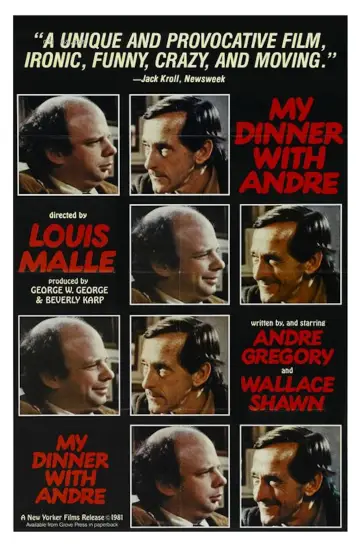 Poster to the movie "My Dinner with Andre" #986273