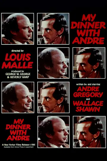 Poster to the movie "My Dinner with Andre" #986276