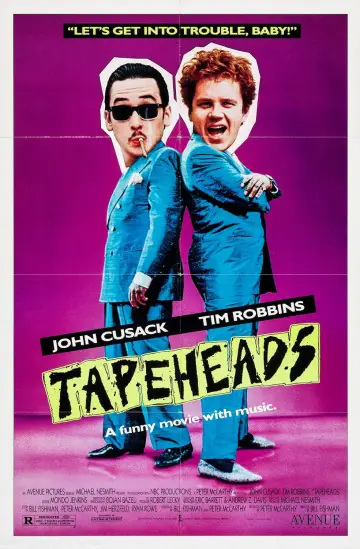 Poster to the movie "Tapeheads" #1571498