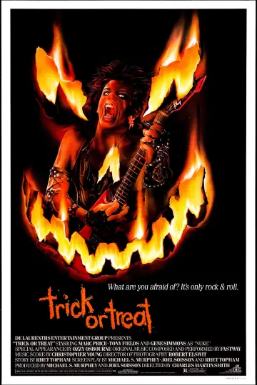 Poster to the movie "Trick or Treat" #1641133
