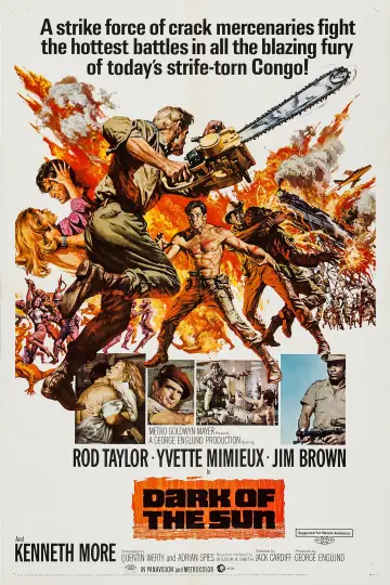 Poster to the movie "Dark of the Sun" #1118491