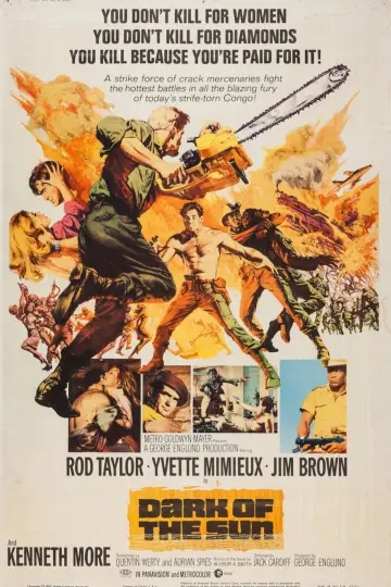 Poster to the movie "Dark of the Sun" #1118496