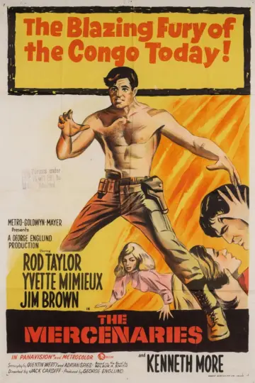 Poster to the movie "Dark of the Sun" #1118499