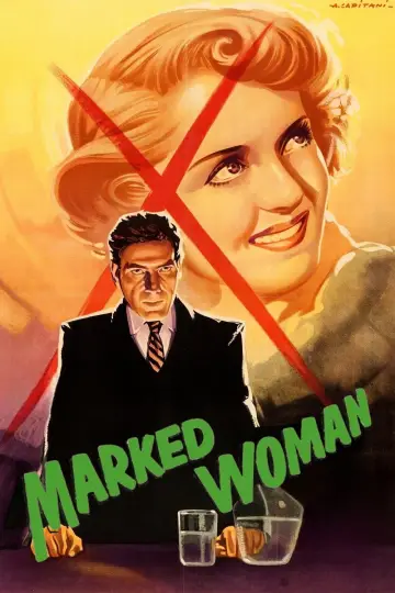 Poster to the movie "Marked Woman" #1116569