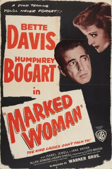 Poster to the movie "Marked Woman" #1116570