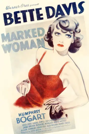 Poster to the movie "Marked Woman" #1116572