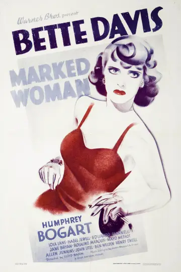 Poster to the movie "Marked Woman" #1116577