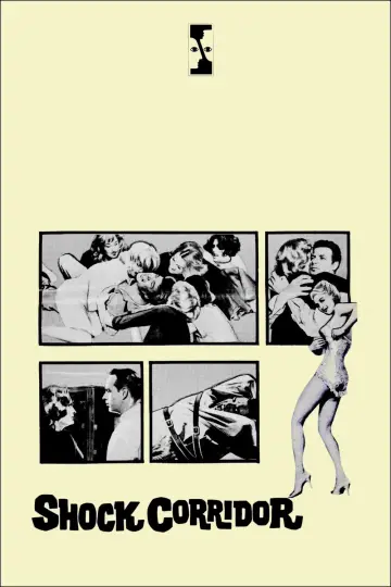 Poster to the movie "Shock Corridor" #1090025
