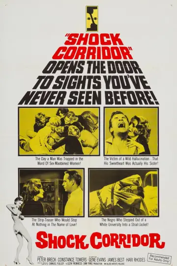 Poster to the movie "Shock Corridor" #1090036