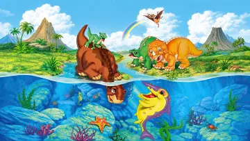 Backdrop to the movie "The Land Before Time IX: Journey to Big Water" #1036603