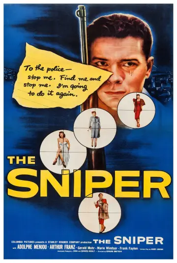 Poster to the movie "The Sniper" #1116196