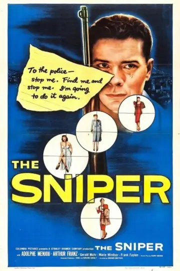Poster to the movie "The Sniper" #1192267