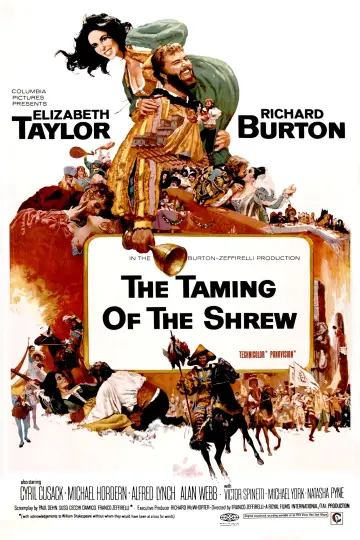 Poster to the movie "The Taming of the Shrew" #347238