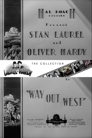 Poster to the movie "Way Out West" #1053234