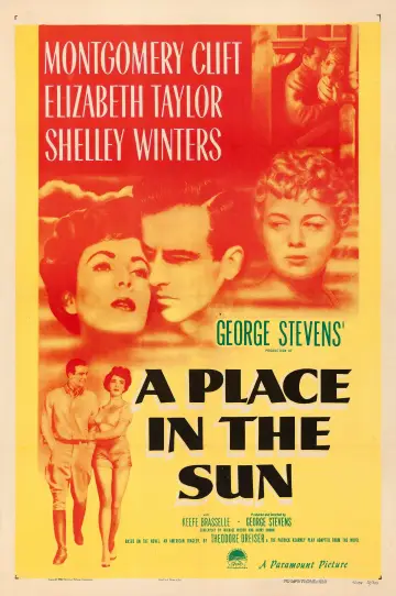 Poster to the movie "A Place in the Sun" #226408