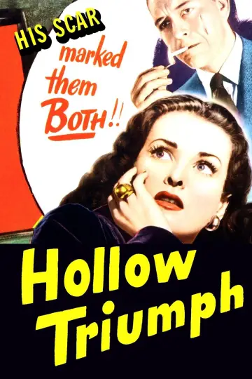 Poster to the movie "Hollow Triumph" #1108112