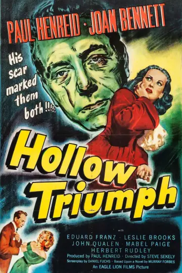 Poster to the movie "Hollow Triumph" #1569207