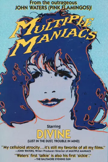 Poster to the movie "Multiple Maniacs" #818446