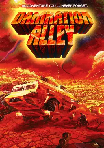 Poster to the movie "Damnation Alley" #720077