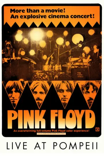 Poster to the movie "Pink Floyd: Live at Pompeii" #978018