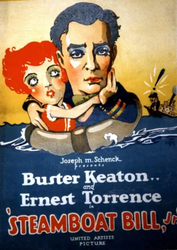 Poster to the movie "Steamboat Bill, Jr." #1092547