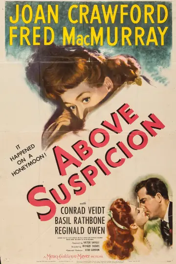 Poster to the movie "Above Suspicion" #1128206