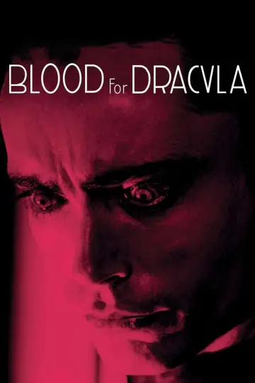 Poster to the movie "Blood for Dracula" #1049916