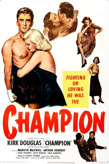 Poster to the movie "Champion" #1653217