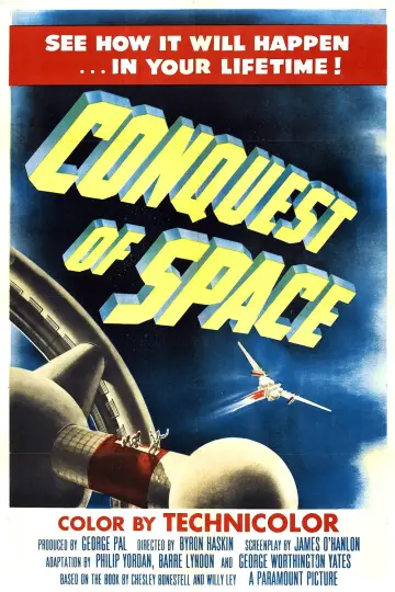 Poster to the movie "Conquest of Space" #1033437