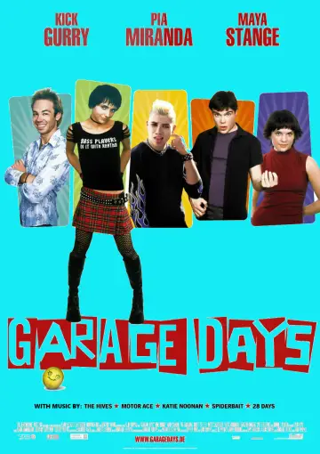 Poster to the movie "Garage Days" #495461