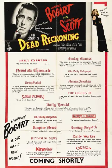 Poster to the movie "Dead Reckoning" #1061650