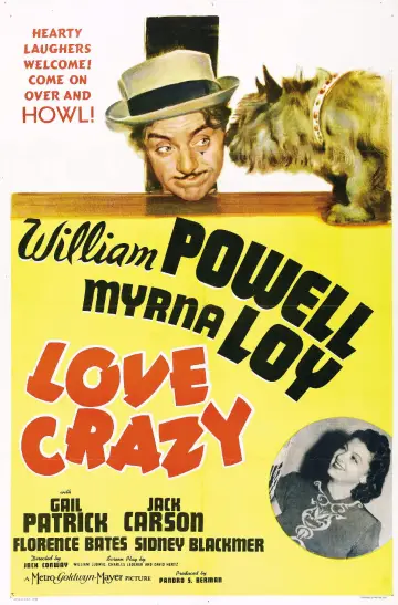 Poster to the movie "Love Crazy" #1133172