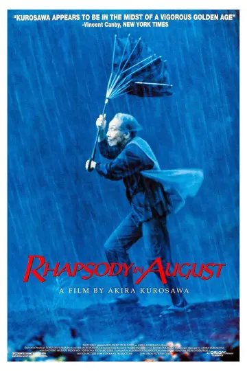 Poster to the movie "Rhapsody in August" #1108247