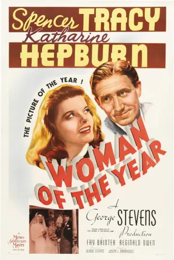 Poster to the movie "Woman of the Year" #1099866