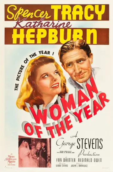 Poster to the movie "Woman of the Year" #1099869