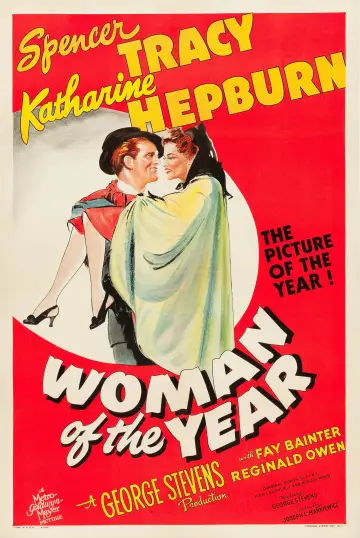 Poster to the movie "Woman of the Year" #1099870