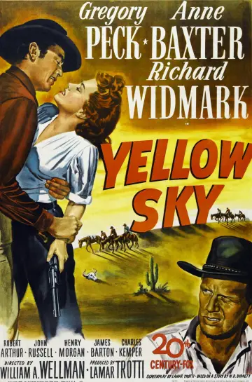 Poster to the movie "Yellow Sky" #1134925