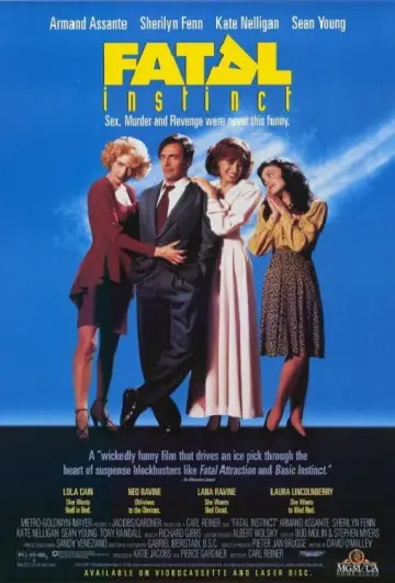Poster to the movie "Fatal Instinct" #719768