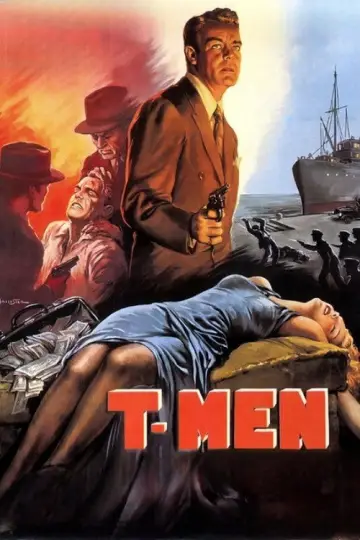 Poster to the movie "T-Men" #1096741