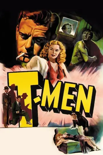 Poster to the movie "T-Men" #1096743