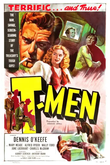 Poster to the movie "T-Men" #1096744