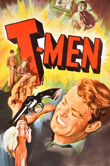 Poster to the movie "T-Men" #1096748