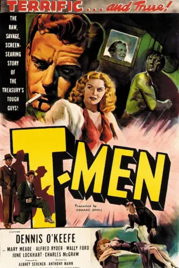 Poster to the movie "T-Men" #1096749