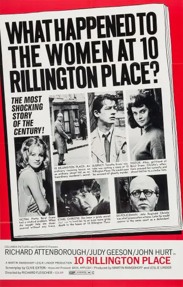 Poster to the movie "10 Rillington Place" #1049767